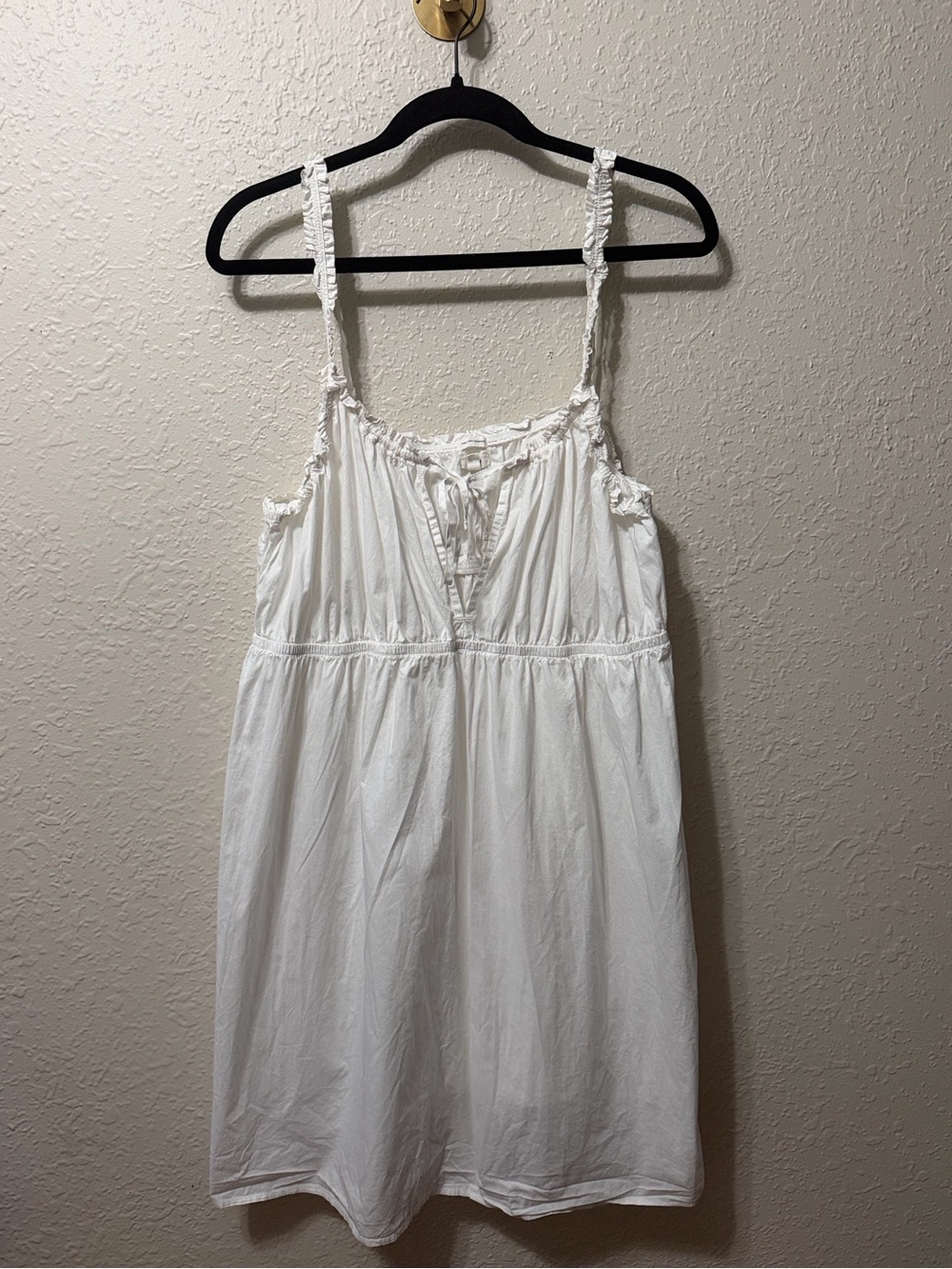 Aerie 100% Cotton White Mini Dress